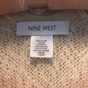 Nine West scarf cardigan